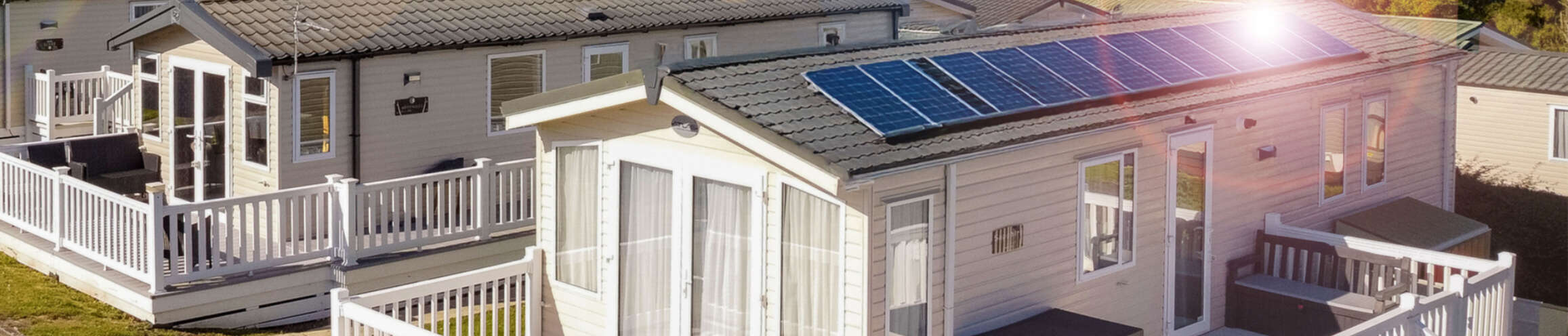 Holiday Home With Solar Panels