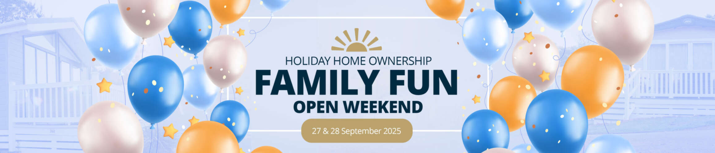 Shorefield Family Fun Open Weekend Header