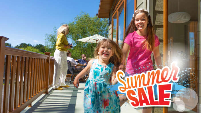 Family Decking Lodge Summer Ownership Sale
